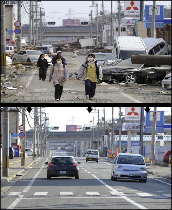 japon reconstruccion