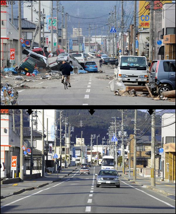 japon reconstruccion