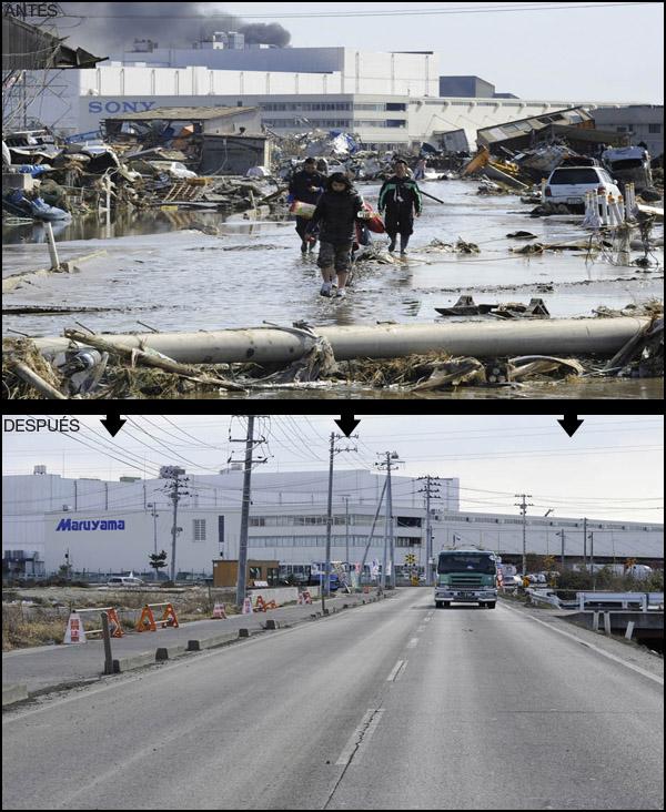 japon reconstruccion