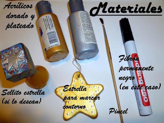 DIY Estampado estrella
