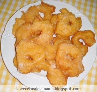 Receta de buñuelos