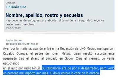 Distintas lecturas (mínimas)