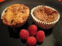 Muffins rellenas sin gluten