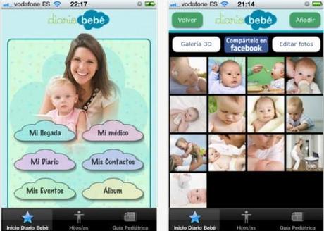 Aplicaciones de bebés para iPhone