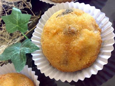 Bolas de patata de boletus y queso