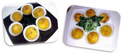 Bolas de patata de boletus y queso