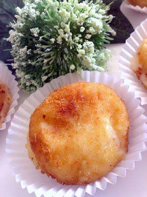 Bolas de patata de boletus y queso