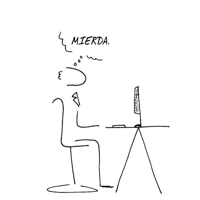 Piquete empresarial, el cómic. Segundo capítulo: esas reuniones el día de huelga