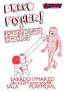 3ª Fiesta NOCHES CÓSMICAS: Bravo Fisher! y Pastillas Mamut