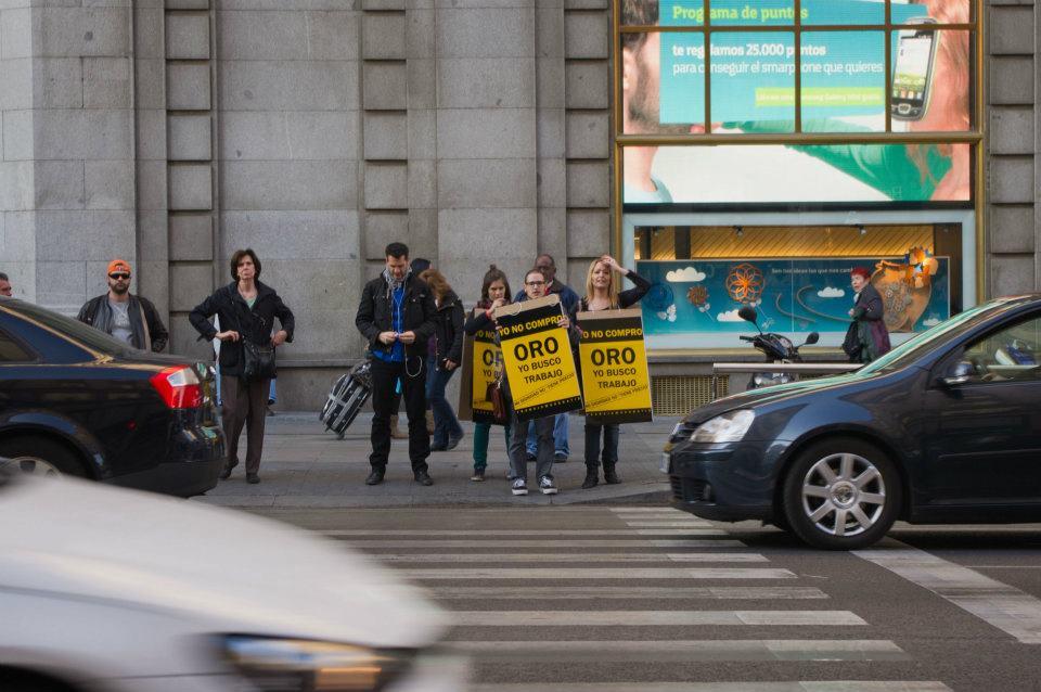 Yo no compro oro, busco trabajo