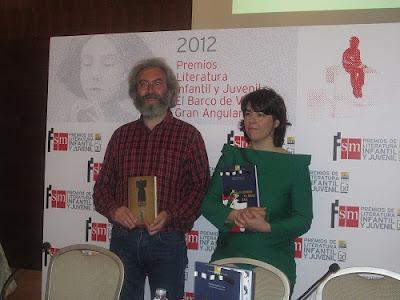 Catalina González Vilar y Jesús Díez de Palma, Premios El Barco de Vapor y Gran Angular 2012
