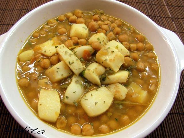 GARBANZOS CON SEPIA