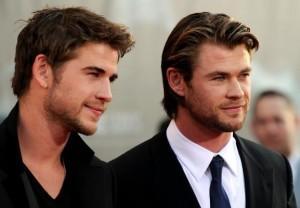 Chris y Liam Hemsworth