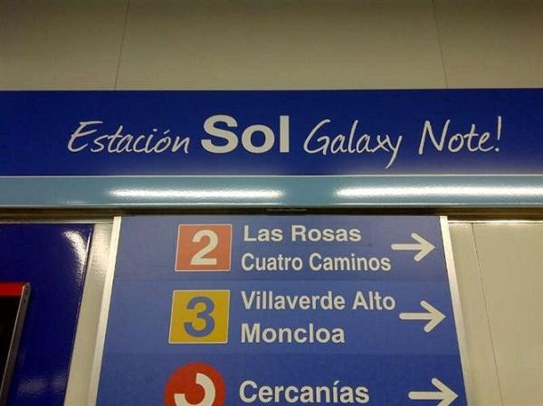 Estación Sol Galaxy Note !