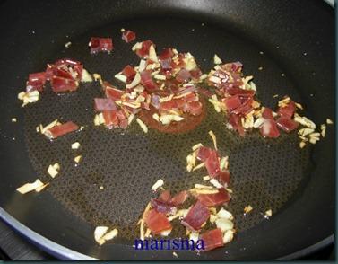 Judías verdes con jamón