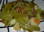 Judías verdes jamón