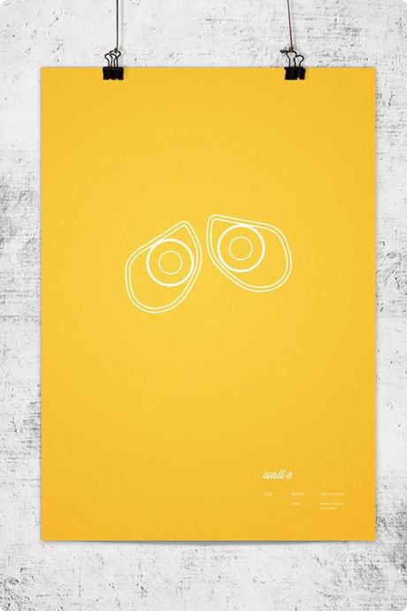 Pixar Minimal Posters pixar posters
