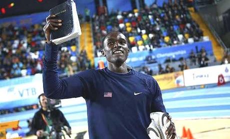 Will Claye: tres saltos de oro, y una Biblia en la mano y el corazón