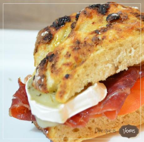 Bocadillo campero, en pan de chapata rustica aromatica para el #diadelsuperbocadillo Bocadillo campero, en pan de chapata rustica aromatica para el #diadelsuperbocadillo