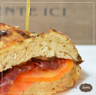 Bocadillo campero, en pan de chapata rustica aromatica para el #diadelsuperbocadillo Bocadillo campero, en pan de chapata rustica aromatica para el #diadelsuperbocadillo