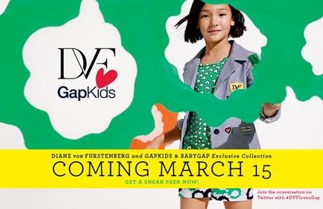 Diane von Furstenberg and Gap Diane von Furstenberg para Gap Kids