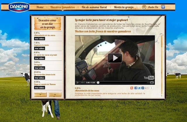 Conocer a los ganaderos. El origen de los yogures Danone