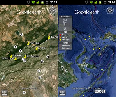 Google Earth 6.2 para Android, llega la Galería de Earth