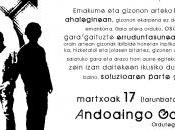 Taller hombres igualdad: Andoain marzo 2012