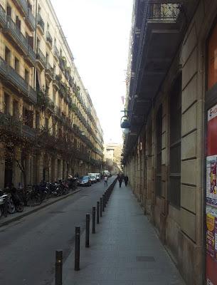 La calle más larga de Barcelona…
