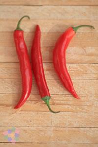 Más delgada con la comida picante