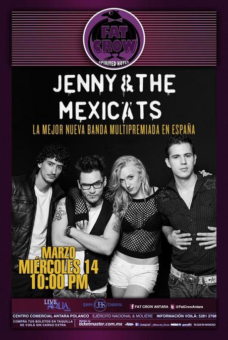 Jenny and the Mexicats en FatCrow Antara