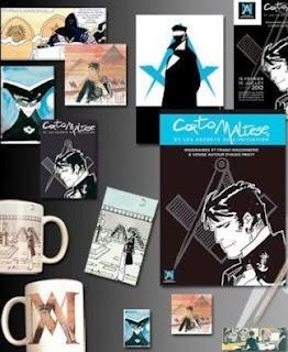 Galería fotográfica de “Corto Maltés y la Iniciación” y “Masones en el cómic” de Ricardo Serna