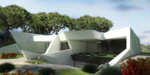 A-cero presenta el proyecto para la realización de una vivienda en Portugal