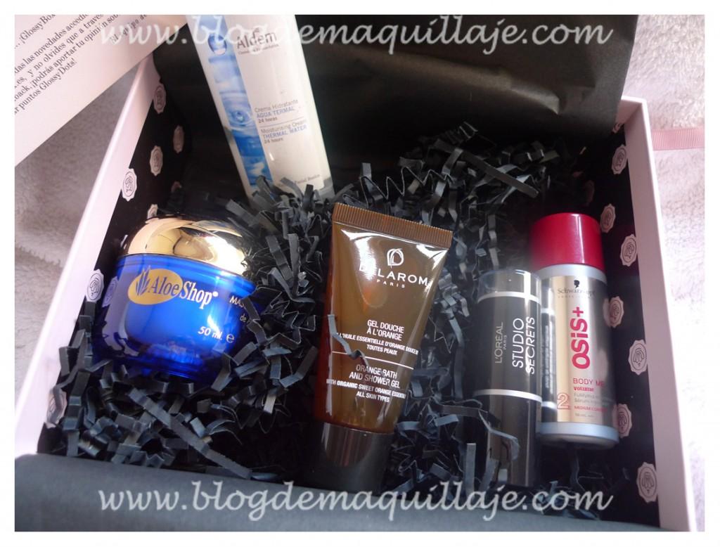 Caja Glossybox Carnaval 2012