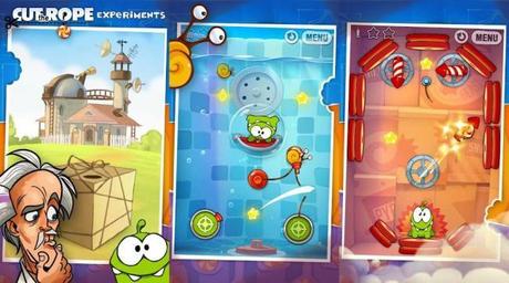 Cut the Rope: Experiments disponible para Android