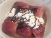 Fresas vinagre Módena