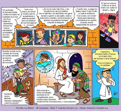 EVANGELIO DOMINICAL EN CÓMIC: 18 DE MARZO DEL 2012 (IV DOMINGO DE CUARESMA)