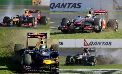Fórmula  1. GP Melbourne. La carrera de las cortacéspedes.