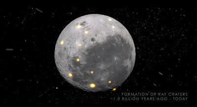 La evolución de la Luna, celebrando los mil días sonda LRO en órbita lunar