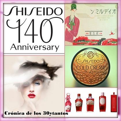 Happy 140th birthday Shiseido