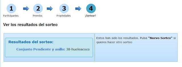 Y la Ganadora ES..........