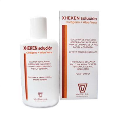 Descubrimientos 2012 :Xheken Solución Colágeno + Aloe Vera efecto flash