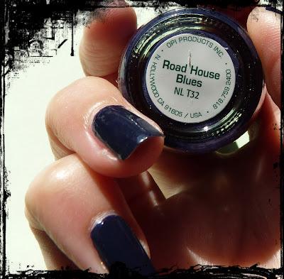 Nail swatches: Road house blues de OPI