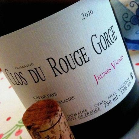 Clos du Rouge Gorge jeunes Vignes 2010