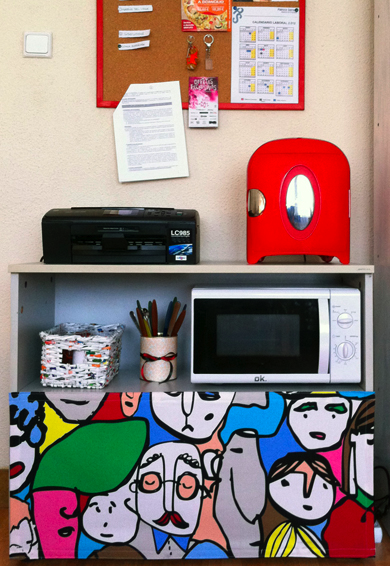 Antes y Después: El mueble archivador convertido en alacena multiusos de Mi casa por el tejado Antes y Después: El mueble archivador convertido en alacena multiusos de Mi casa por el tejado