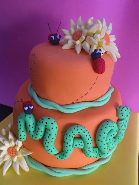 Tarta primavera para Maria