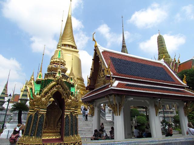 Bangkok; perdiéndonos por el Gran Palacio