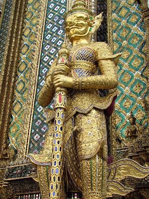 Bangkok; perdiéndonos por el Gran Palacio