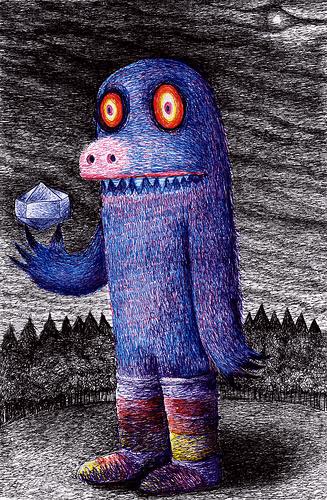 Stereographic Drawings :: gifs animados con bolígrafo