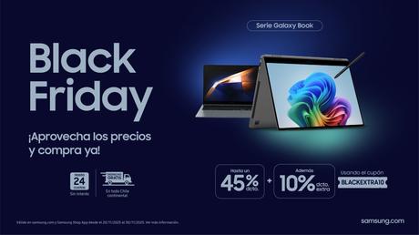 Black Friday Samsung.com se extiende hasta 03 de diciembre con promociones con un 10% extra
